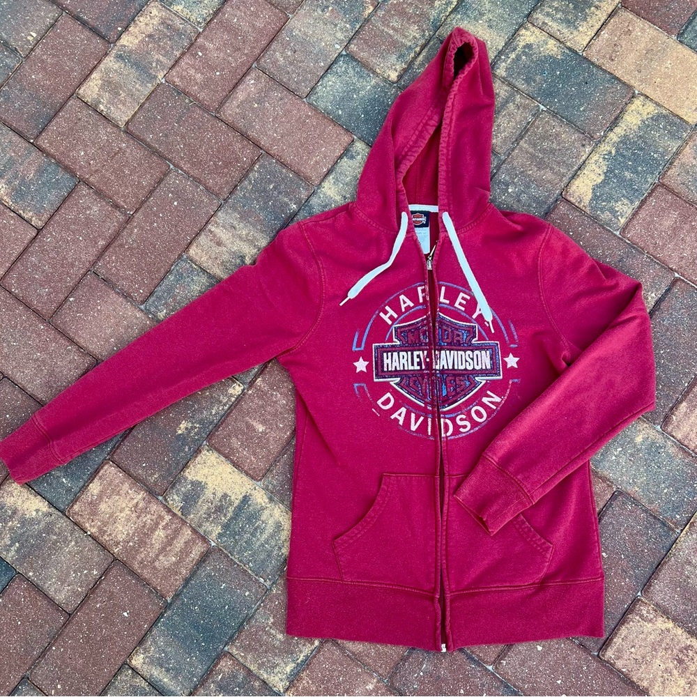 Harley-Davidson Red Hoodie